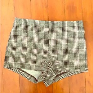 Plaid Shorts